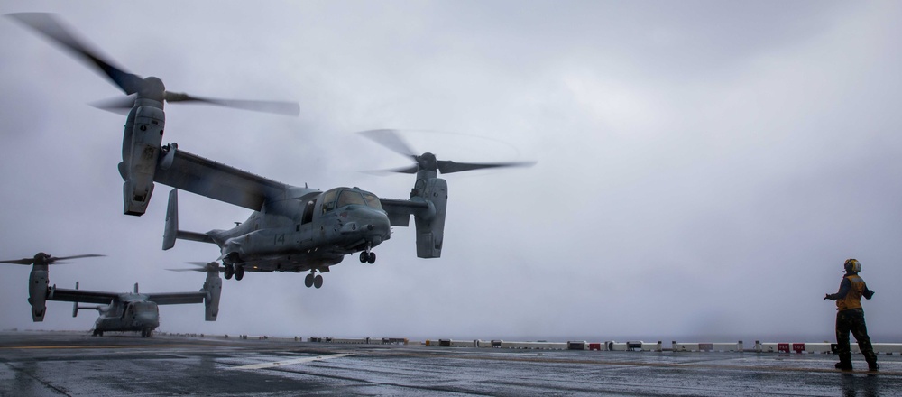 Makin Island Flight Deck Operations