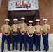 U.S. Marines and Sailors Enjoy a Lunch at Ruby's