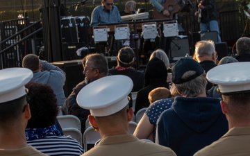 Sailors and Marines attend concert