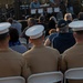 Sailors and Marines attend concert