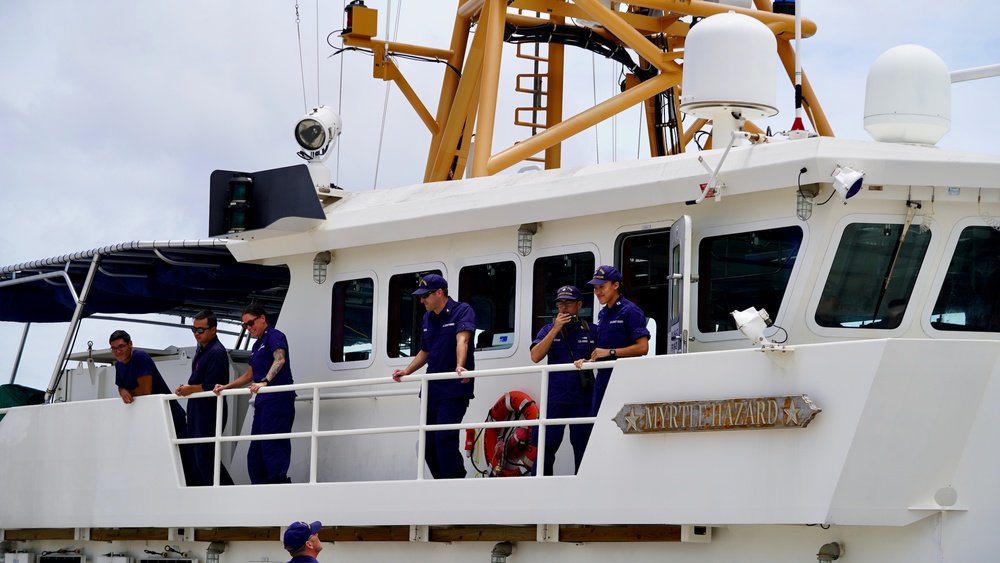 U.S. Coast Guard continues recovery operations in Guam, opens Port of Guam