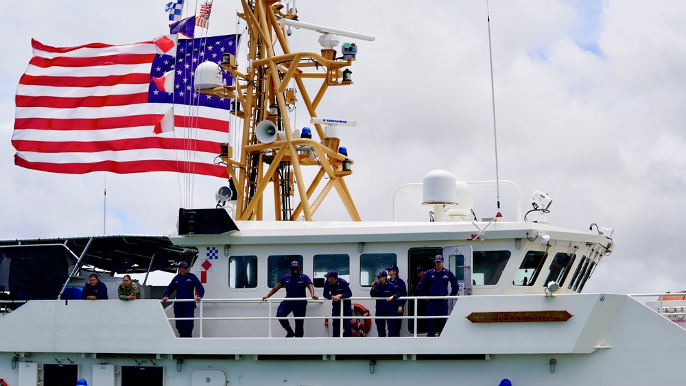 U.S. Coast Guard continues recovery operations in Guam, opens Port of Guam