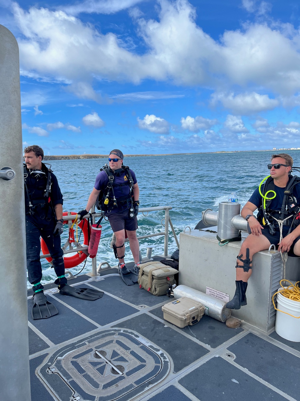 U.S. Coast Guard continues recovery operations in Guam, opens Port of Guam