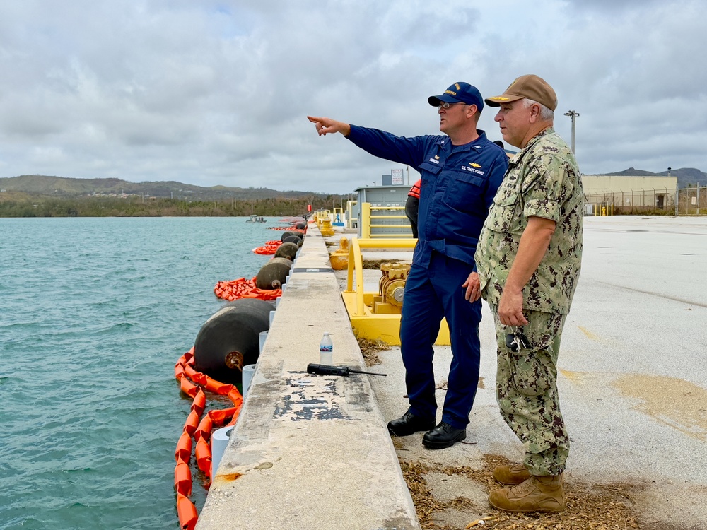 U.S. Coast Guard continues recovery operations in Guam, opens Port of Guam