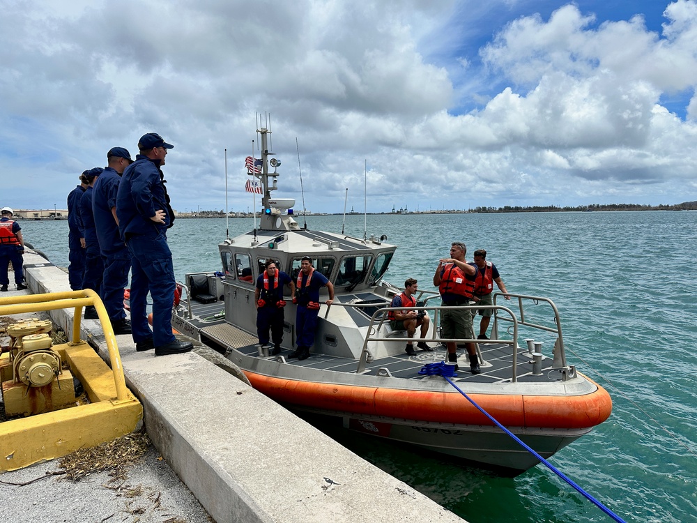 U.S. Coast Guard continues recovery operations in Guam, opens Port of Guam