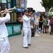 Navy Band Southwest plays at Downtown Disney