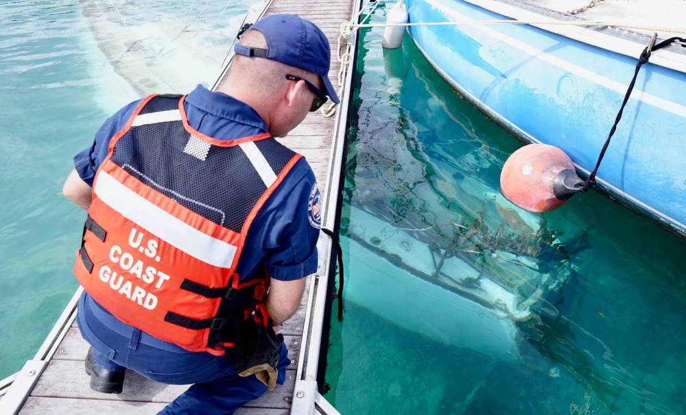 U.S. Coast Guard continues recovery operations in Guam