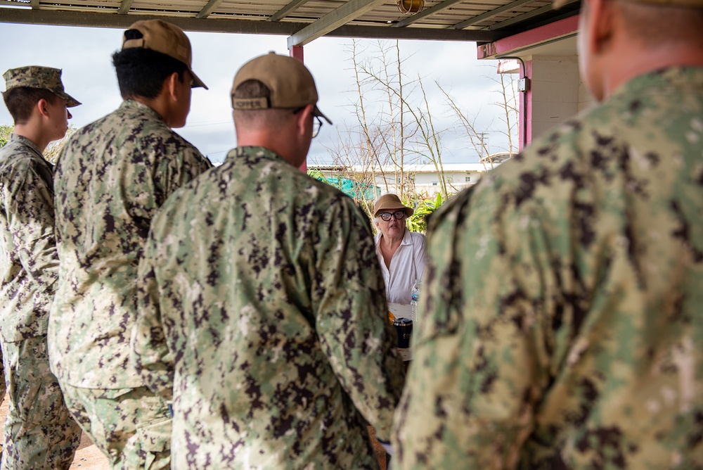 NCTS Volunteers at Island Girl Power