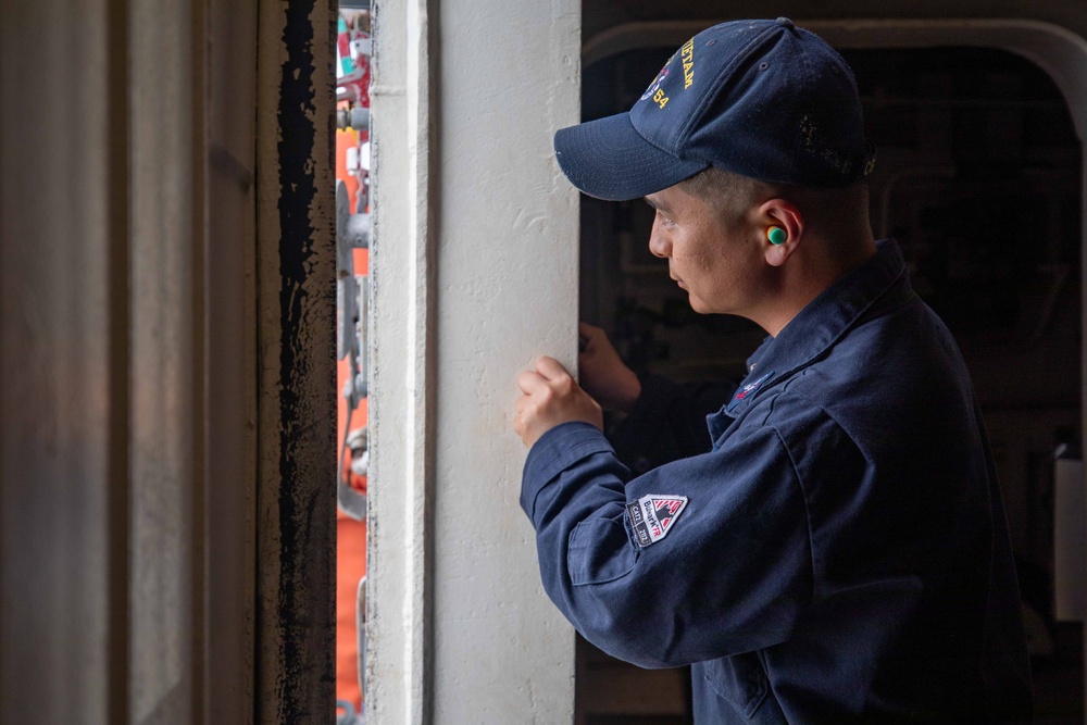 USS Antietam Shipboard Operations