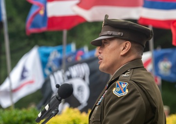 Cochiaosue speaks at Memorial Day Commemoration
