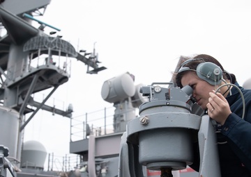 Quarter Master Takes Bearings