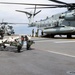 Marines Unloading Equipment from CH-53E Super Stallion