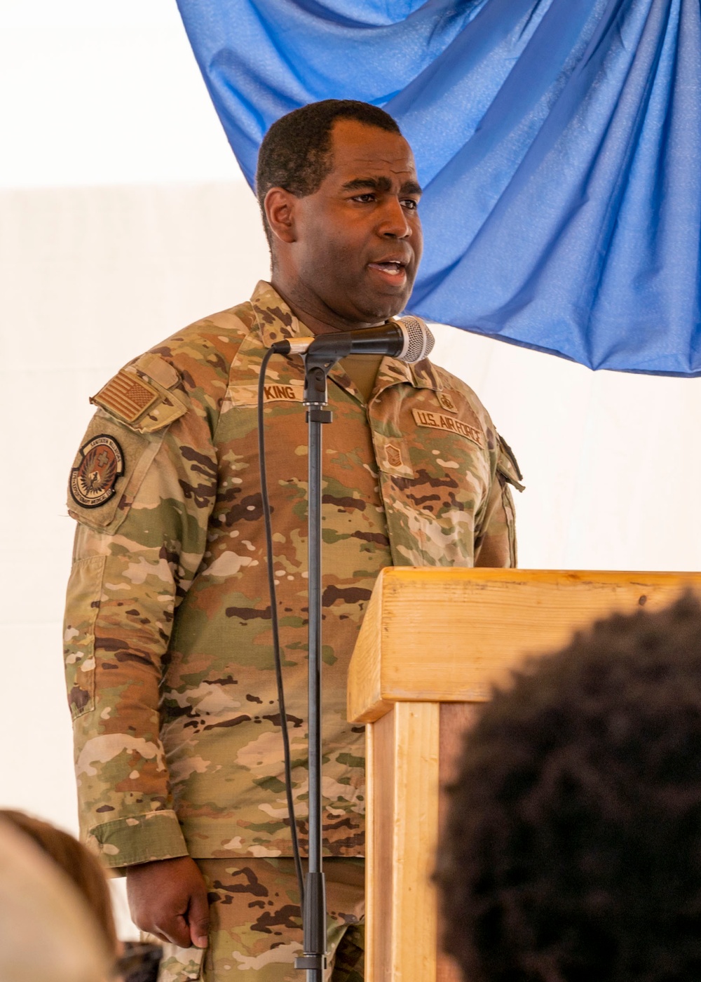 378th EFSS holds change of command ceremony