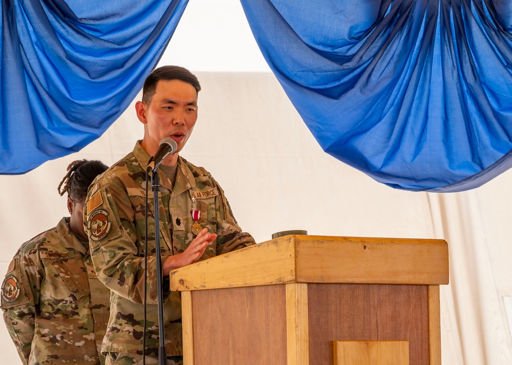 378th EFSS holds change of command ceremony