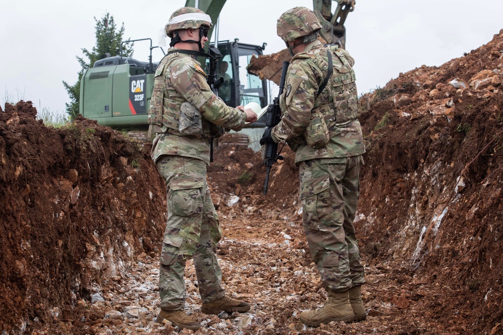 Immediate Response 23 - Simulated Battlefield Maneuvers -  Boljanici, Montenegro