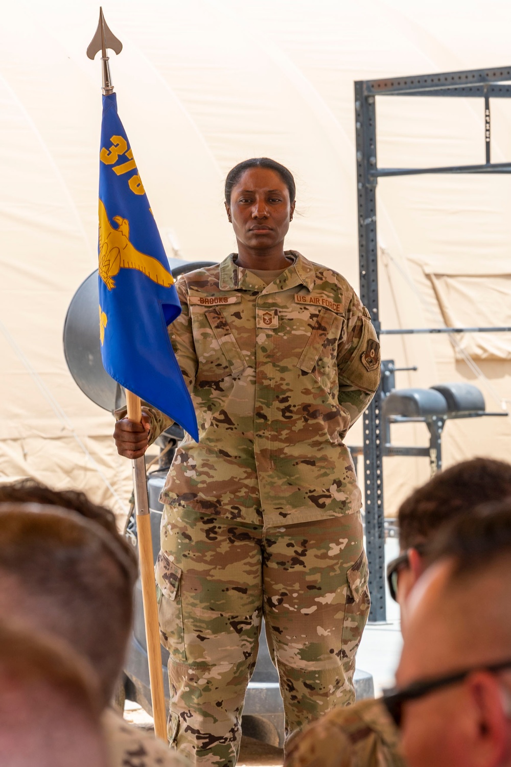 378th EFSS holds change of command ceremony