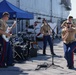 Quantico Marine Rock Band performs aboard the USS WASP (LHD 1) during Fleet Week