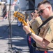 Quantico Marine Rock Band performs aboard the USS WASP (LHD 1) during Fleet Week