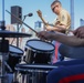 Quantico Marine Rock Band performs aboard the USS WASP (LHD 1) during Fleet Week