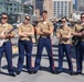 Quantico Marine Rock Band performs aboard the USS WASP (LHD 1) during Fleet Week