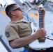 Quantico Marine Rock Band performs aboard the USS WASP (LHD 1) during Fleet Week