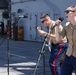 Quantico Marine Rock Band performs aboard the USS WASP (LHD 1) during Fleet Week