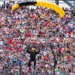 Army Golden Knights make parachute jump for Indy 500