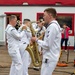 Sailors assigned to Navy Band Southwest perform at the Santa Monica pier during LAFW