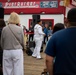 Sailors assigned to Navy Band Southwest perform at the Santa Monica pier during LAFW