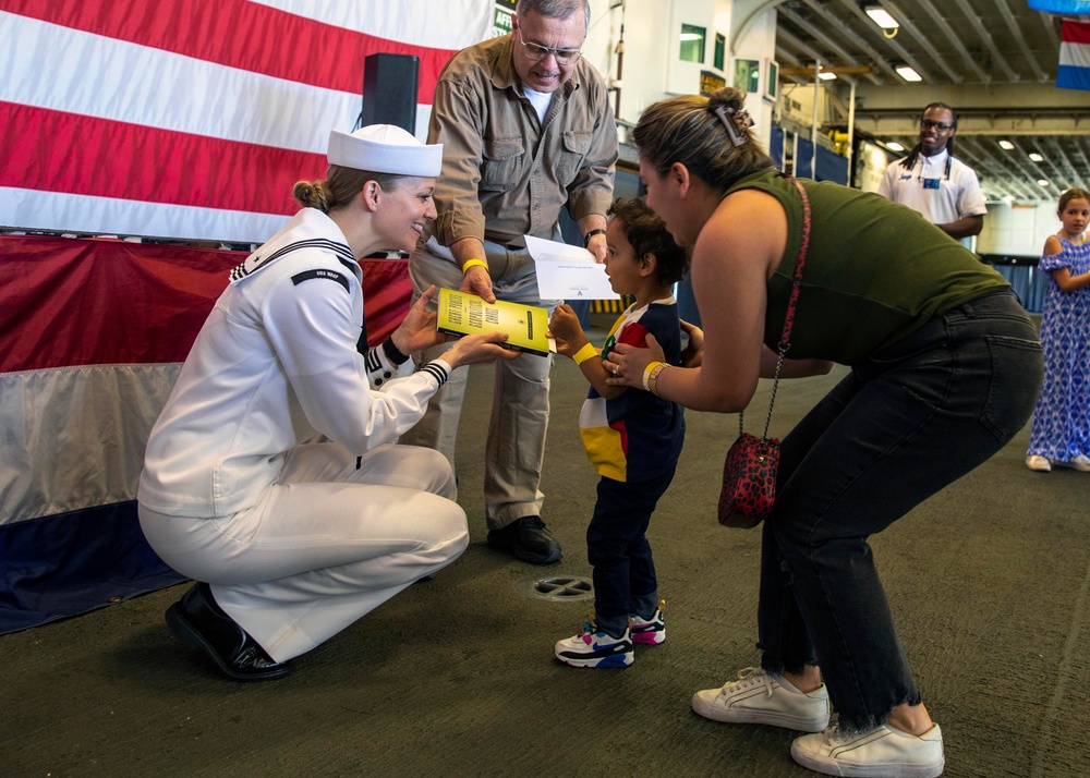 John Hopkins University Alumni Association Recognizes Wasp's Sailors of the Year