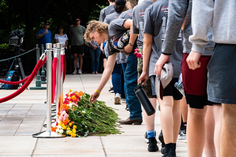 Flowers of Remembrance Day 2023 at Arlington National Cemetery