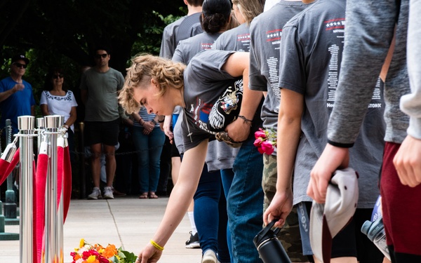 Flowers of Remembrance Day 2023 at Arlington National Cemetery