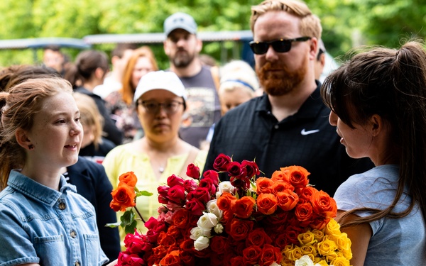 Flowers of Remembrance Day 2023 at Arlington National Cemetery