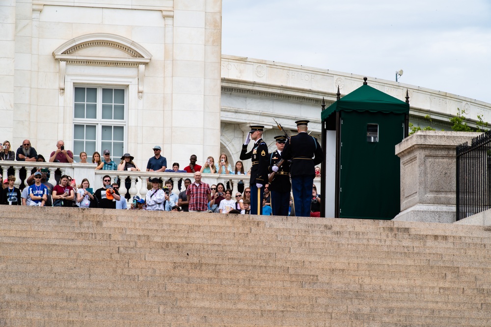 Flowers of Remembrance Day 2023 at Arlington National Cemetery