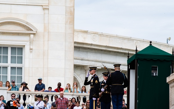 Flowers of Remembrance Day 2023 at Arlington National Cemetery