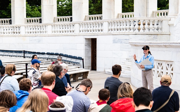 Flowers of Remembrance Day 2023 at Arlington National Cemetery