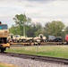 Fort McCoy supports first major rail movement of 2023