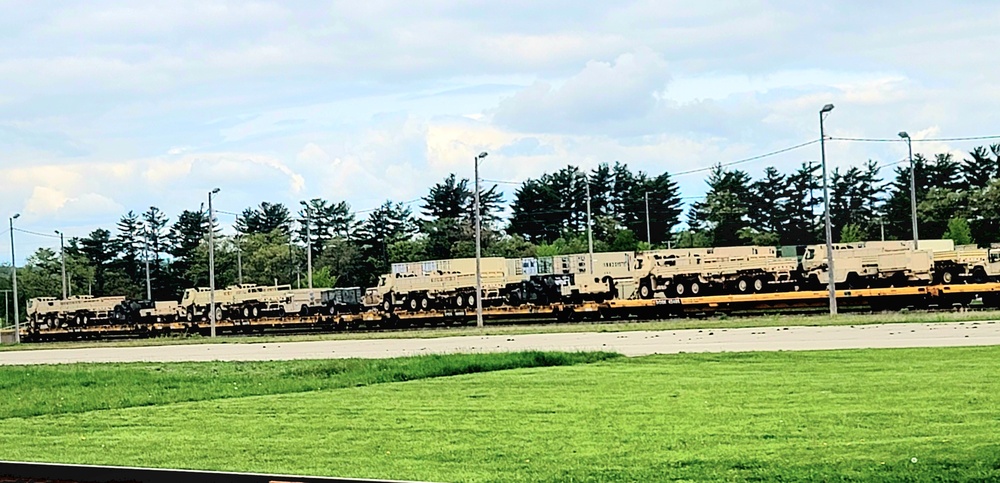 Fort McCoy supports first major rail movement of 2023