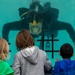 EODMU 1 conduct a dive demonstration at the Los Angeles Navy fleet week