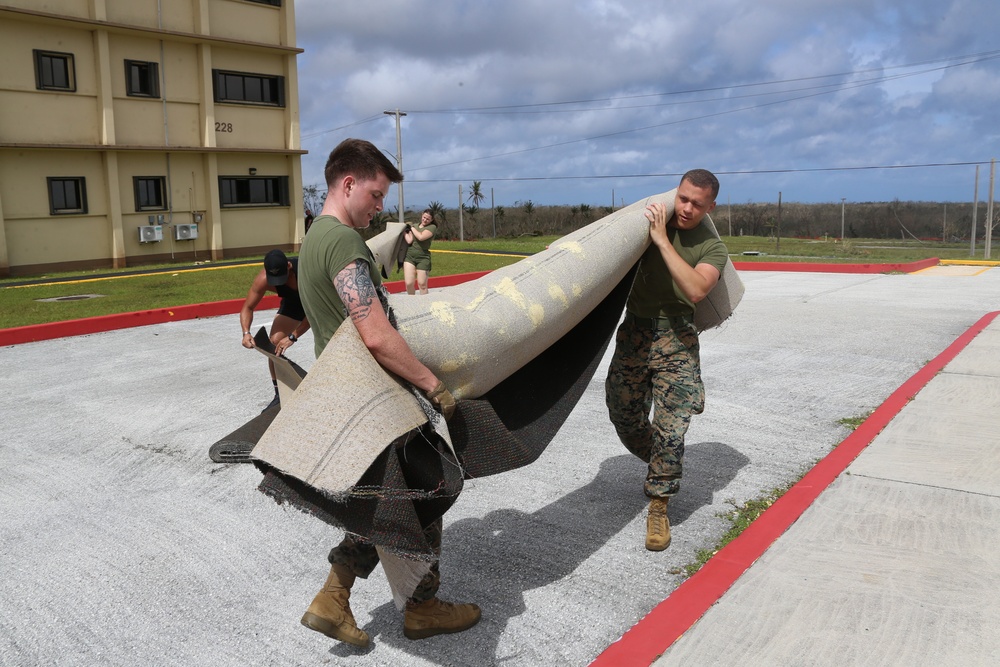 Dvids Images Us Marines Conduct Recovery Efforts At Marine Corps Base Camp Blaz Image 2 Of 7 