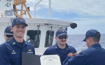 Petty Officers earn permanent Cutterman insignia