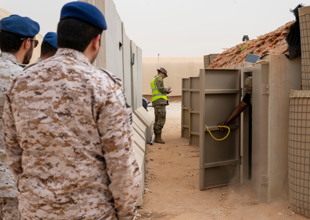 Team PSAB participates in Rising Phoenix bunker dive exercise