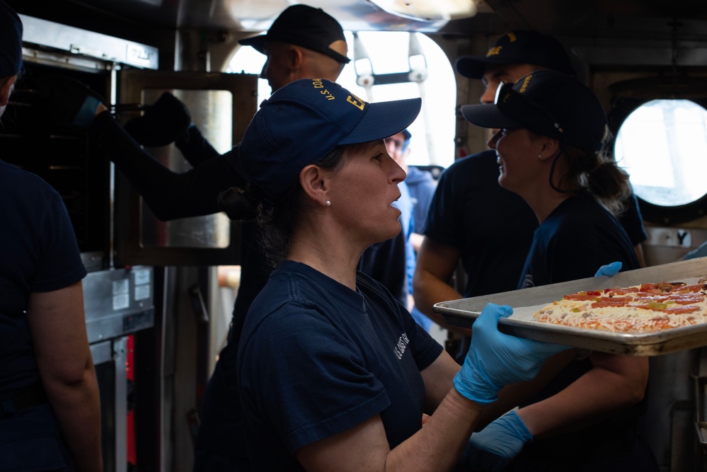 Coast Guard cadets continue at-sea learning aboard USCGC Eagle