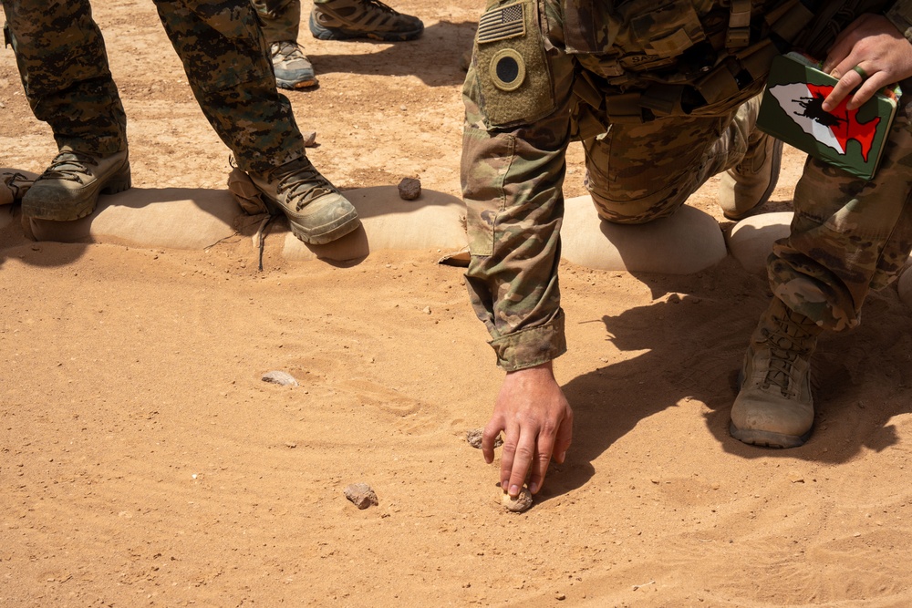 Syrian Free Army conducts operational training
