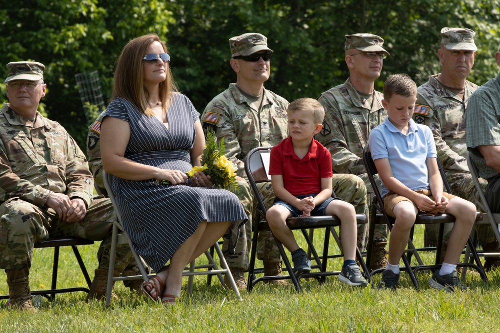 Kentucky Infantry unit welcomes new commander