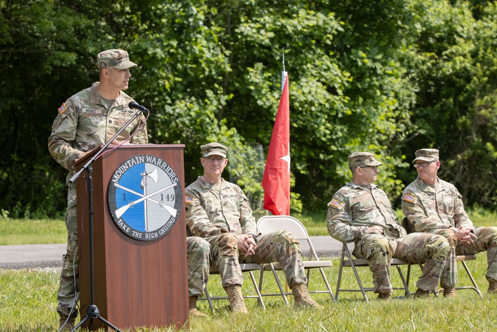 Kentucky Infantry unit welcomes new commander