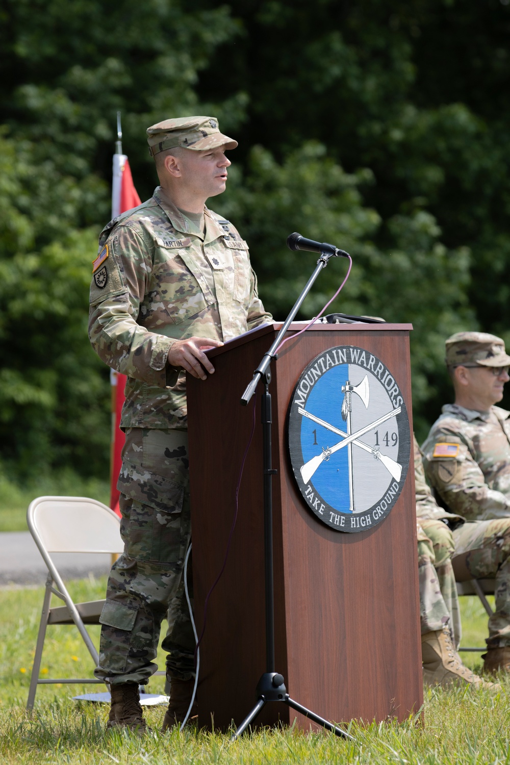 Kentucky Infantry unit welcomes new commander