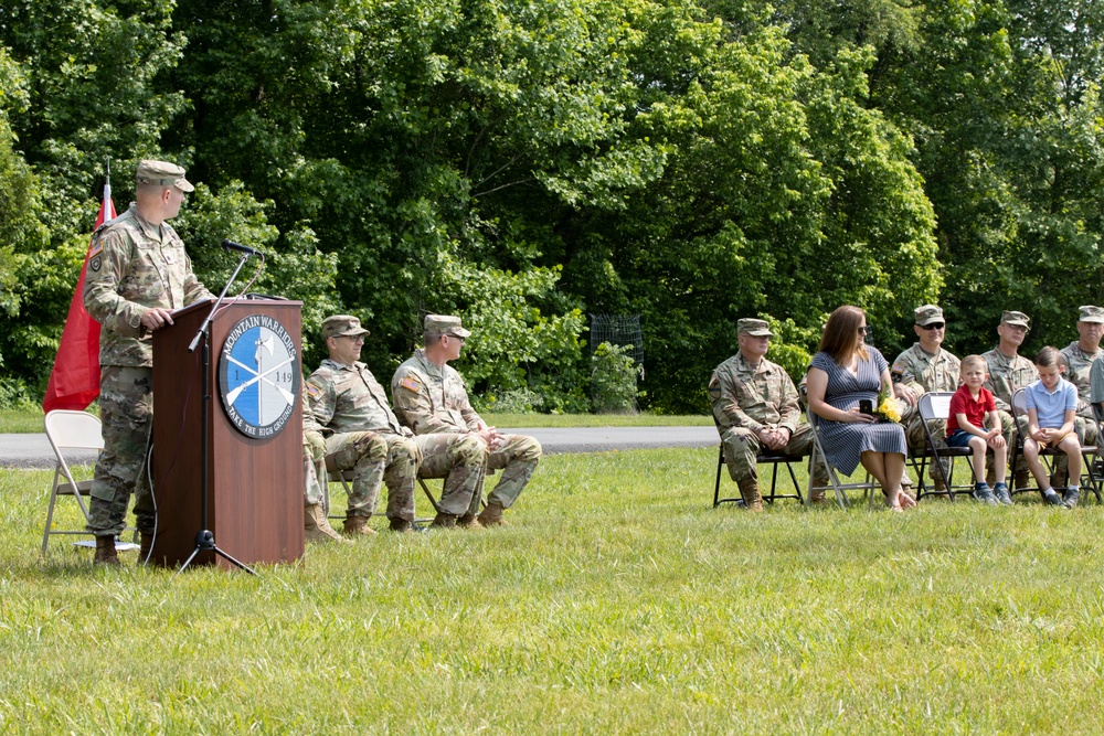 Kentucky Infantry unit welcomes new commander