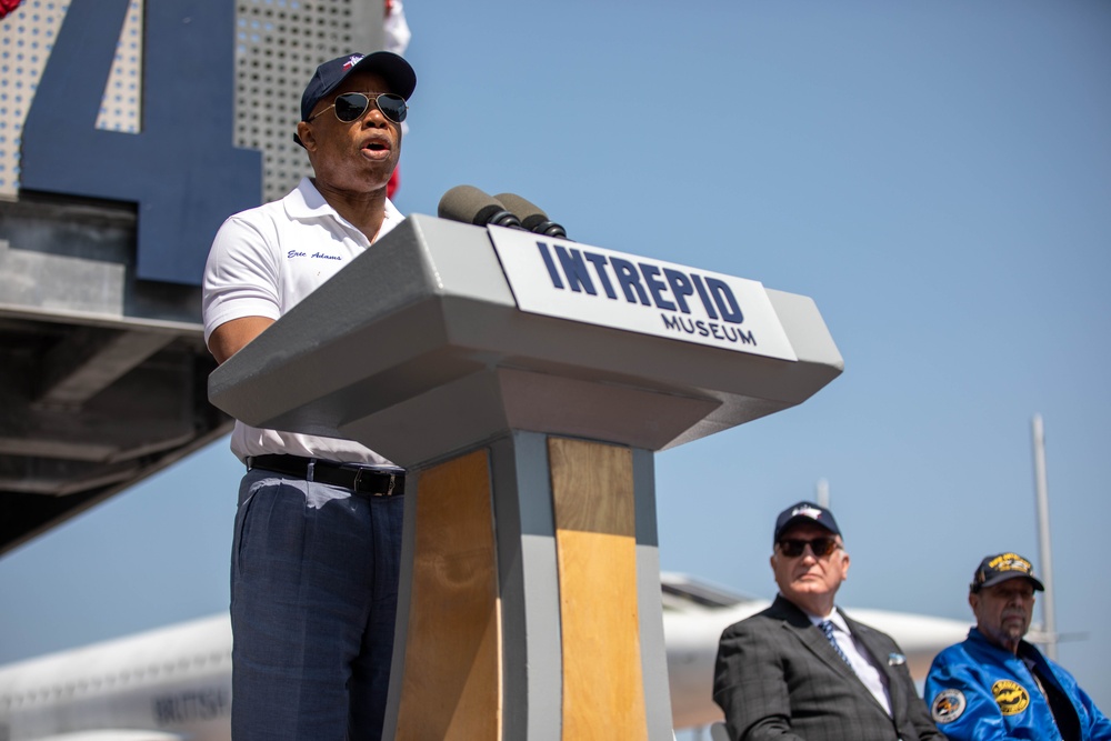 Fleet Week New York 2023: USS Intrepid Memorial Day Ceremony