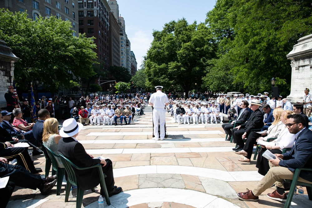 Fleet Week New York Memorial Observance